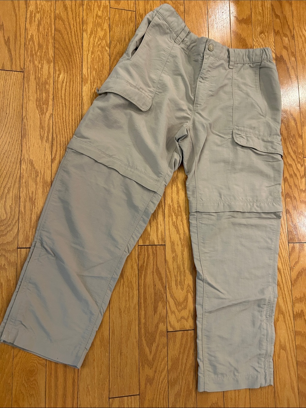 The North Face Men's convertible tan Cargo Pants